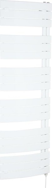 Design Heizkörper Typ Pieve, elektrisch, weiß, LxH:550x1380mm