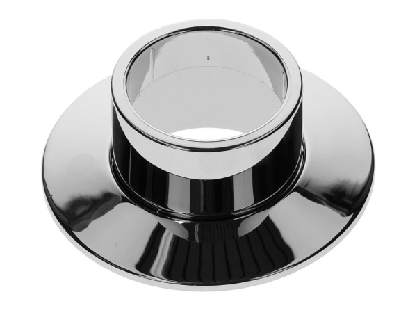 UP-Schubrosette Ø 140 mm verchromt 2-teilig