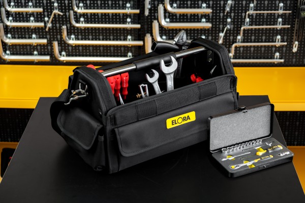Installations-Werkzeugtasche plus Elektriker-Werkzeugsortiment 1385-L WS-10M PROLOG