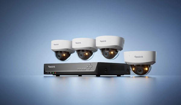 RLK8-1200V4 Smartes 12MP IK10 PoE Überwachungssystem mit 145° Blickwinkel