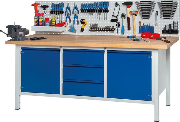 Werkbank RAU 8569 Serie Basic-8 2000 x 840 x 700 mm