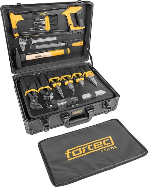 Werkzeugkoffer Basic, 211-teilig fortec