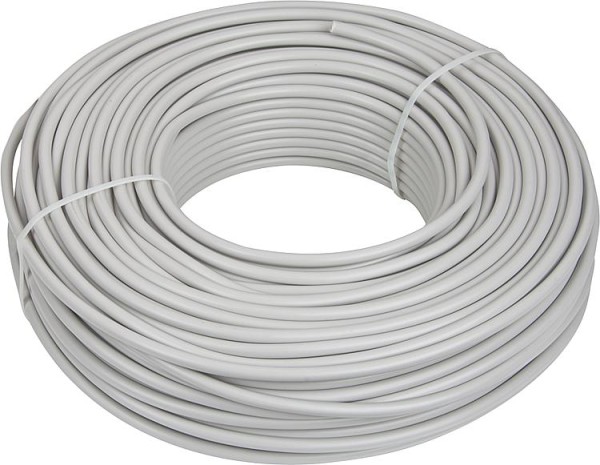 Installationsleitung NYM-J, 1 x 6 qmm, Rolle à 100 m grüngelb