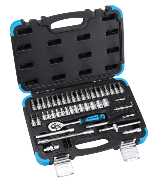 Steckschlüssel-Satz 1/4"14-46 PROLOG Elofort