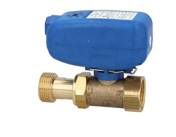Elektrokugelhahn MUT TMO 2-Wege, SPST Ansteuerung 230 V, DN 25(1") AGxIG