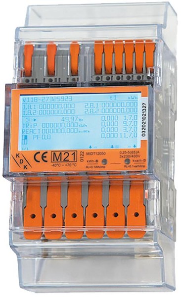 Hutschienenzähler KDK