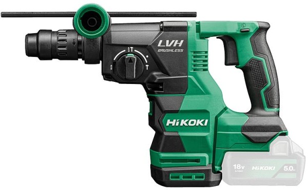 Akku-Bohr- und Meißelhammer Hikoki DH1826DC,18 V ohne Akkus und Ladegerät