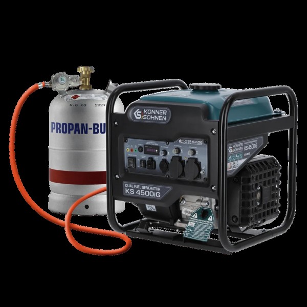 Dual Fuel-Inverter-Generator KS 4500iG