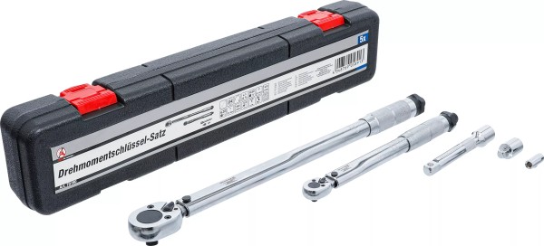Drehmomentschlüssel-Satz | Abtrieb Außenvierkant 6,3 mm (1/4") 5 - 25 Nm, 12,5 mm (1/2") 28 - 210 Nm