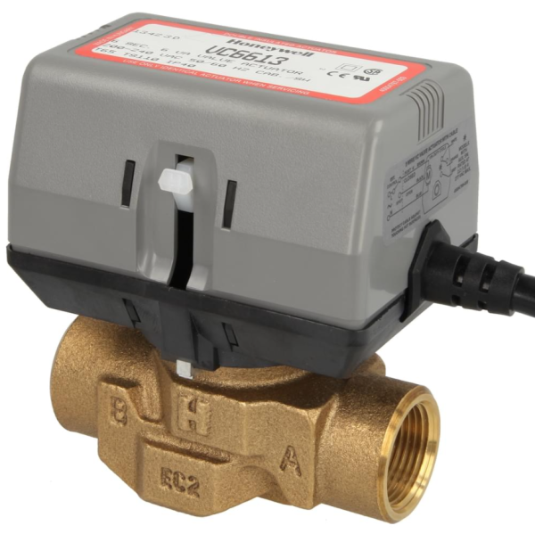 2-Wege-Ventil 3/4" IG mit Hilfsschalter Honeywell