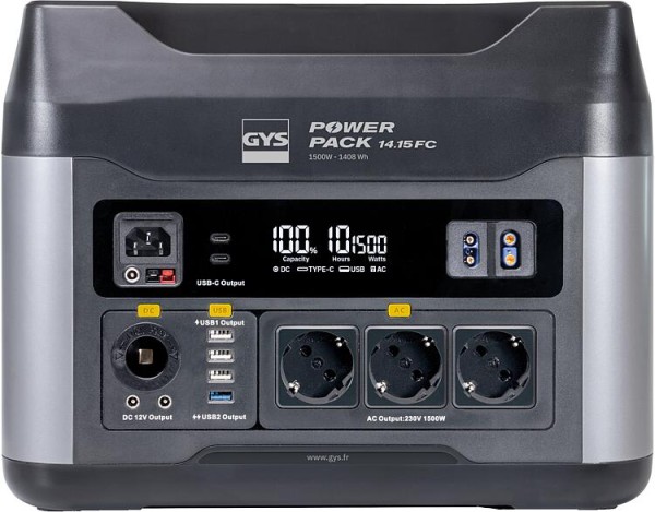 Mobile Stromversorgung GYS 12V/230V POWER PACK 14.15 FC