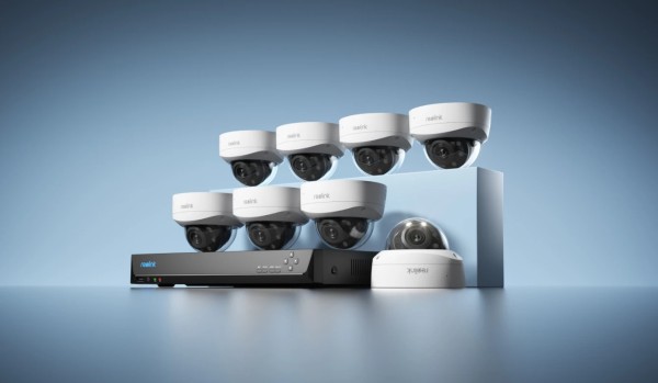 RLK16-843V8 Smartes 4K 8MP IK10 PoE Dome-Kamerasystem mit 5X optischem Zoom